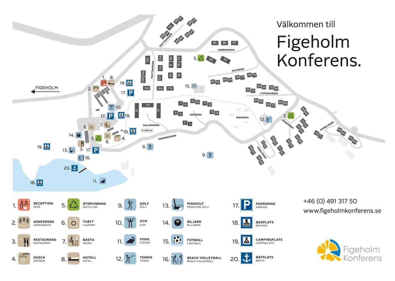 Karta Figeholm Konferens